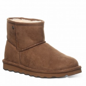 Bearpaw Alyssa Vegan Women Boots Brown | CWQ4770VQ