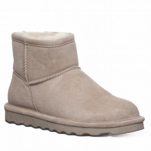 Bearpaw Alyssa Wide Women Boots Brown | GER5997NA