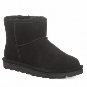 Bearpaw Alyssa Women Booties Black | IRL4838UB