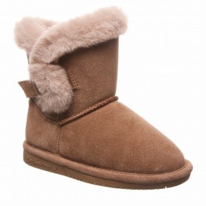 Bearpaw Betsey Youth Kids' Boots Brown | CLI2253WP