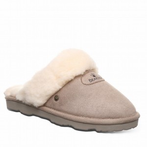 Bearpaw Effie Vegan Women Slippers Brown | ALQ6846OW