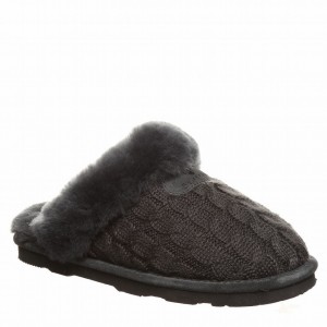 Bearpaw Effie Women Slippers Black | HBH4828NN