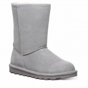 Bearpaw Elle Short Wide Women Boots Grey | MIP3522AE