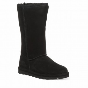 Bearpaw Elle Tall Women Boots Black | YND716CE