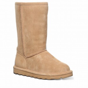 Bearpaw Elle Tall Youth Kids' Boots Brown | PZO8465SJ