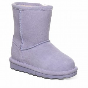 Bearpaw Elle Toddler Zipper Kids' Boots Purple | UKF9012EK