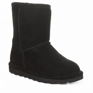 Bearpaw Elle Youth Kids' Boots Black | QMF4948IY