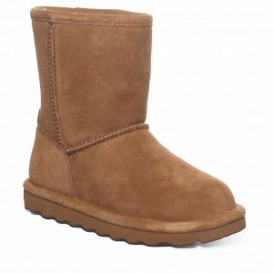 Bearpaw Elle Youth Kids' Boots Brown | XCO714AF