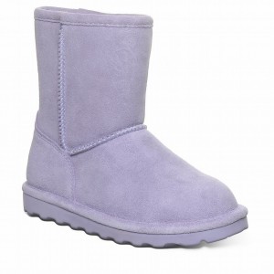 Bearpaw Elle Youth Kids' Boots Purple | TQO479YB