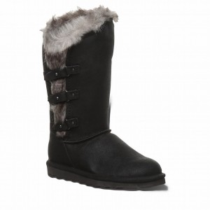 Bearpaw Emery Women Boots Black | EGB631YO