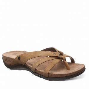 Bearpaw Fawn Women Sandals Brown | FWJ1150NL