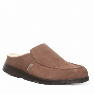 Bearpaw Joel Men Slippers Brown | MKN5079EI