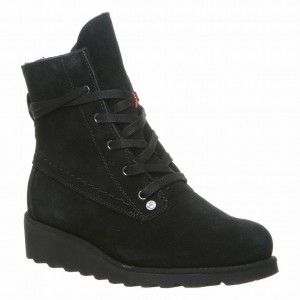 Bearpaw Krista Women Boots Black | ULE683ZZ