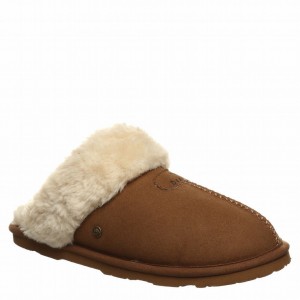 Bearpaw Loki Vegan Women Slippers Brown | OKE770HL