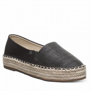 Bearpaw Macchiato Women Espadrilles Black | KPF4033JG