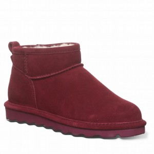 Bearpaw Shorty Women Booties Red | LJL4566XJ