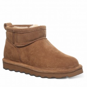 Bearpaw Shorty Youth Kids' Boots Brown | YRM7819KB