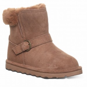 Bearpaw Tallula Youth Kids' Boots Brown | OUW7669GA