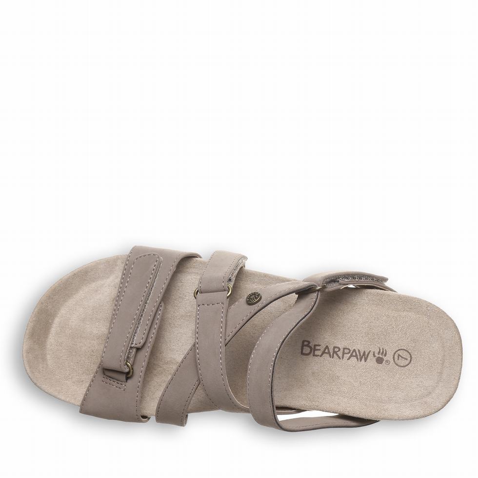 Bearpaw Acacia Women Sandals Beige | AVE4462WI