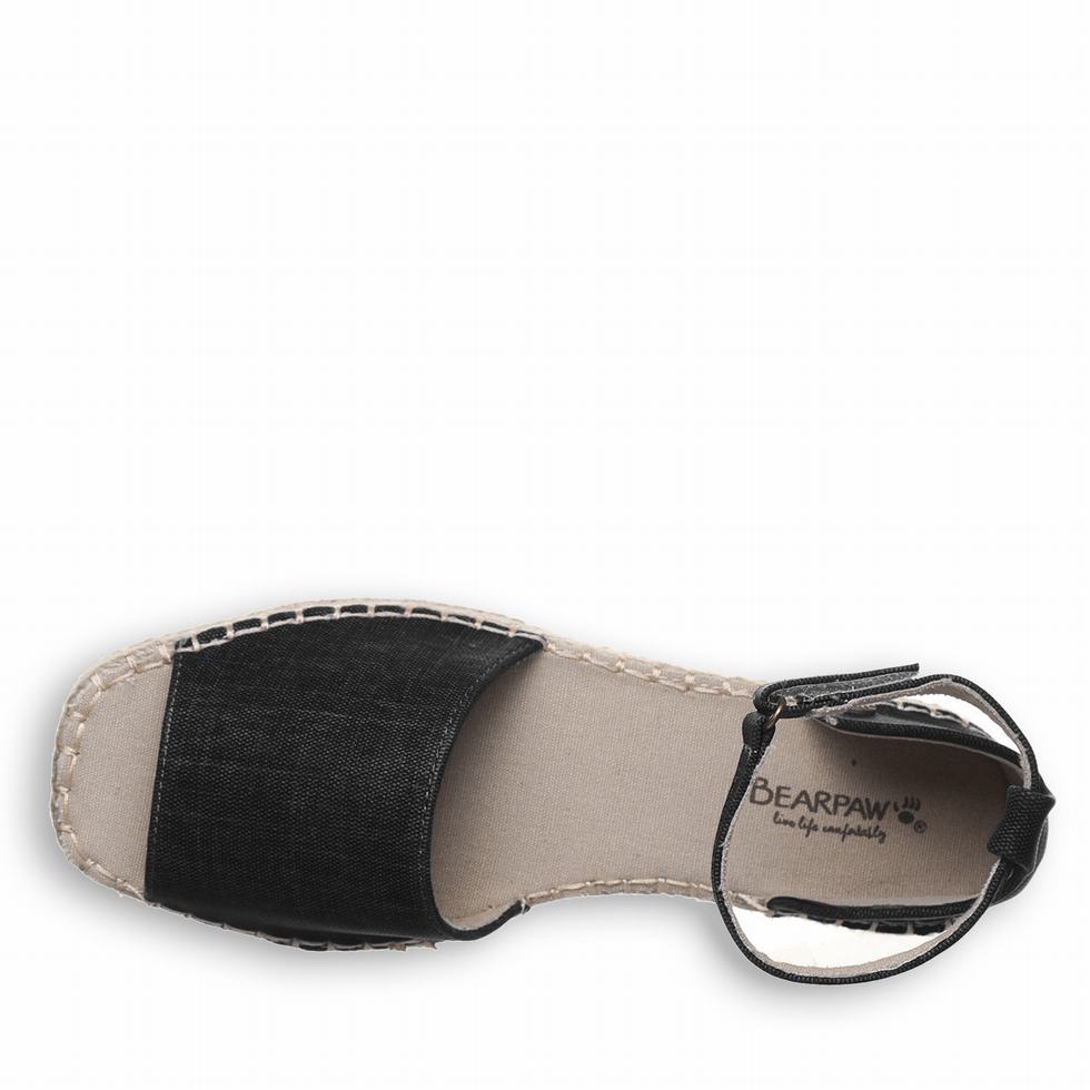 Bearpaw Affogato Women Sandals Black | MRK2551RN