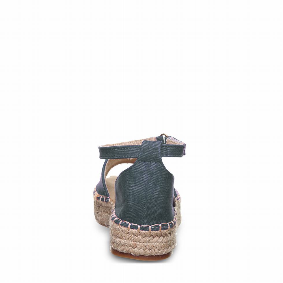 Bearpaw Affogato Women Sandals Blue | UBZ8194DW