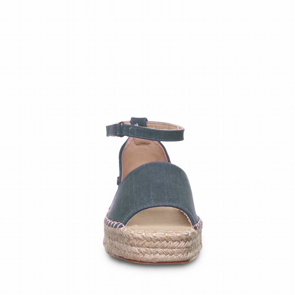 Bearpaw Affogato Women Sandals Blue | UBZ8194DW