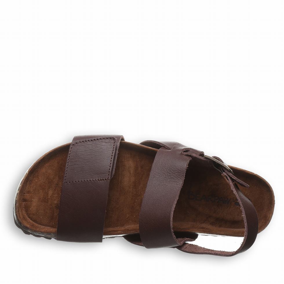 Bearpaw Alma II Women Sandals Brown | GXJ9087XI