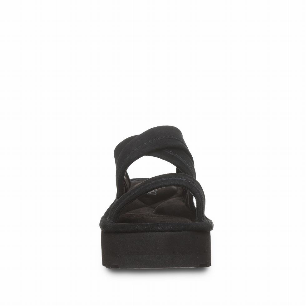 Bearpaw Altitude Women Sandals Black | MPQ7379IJ