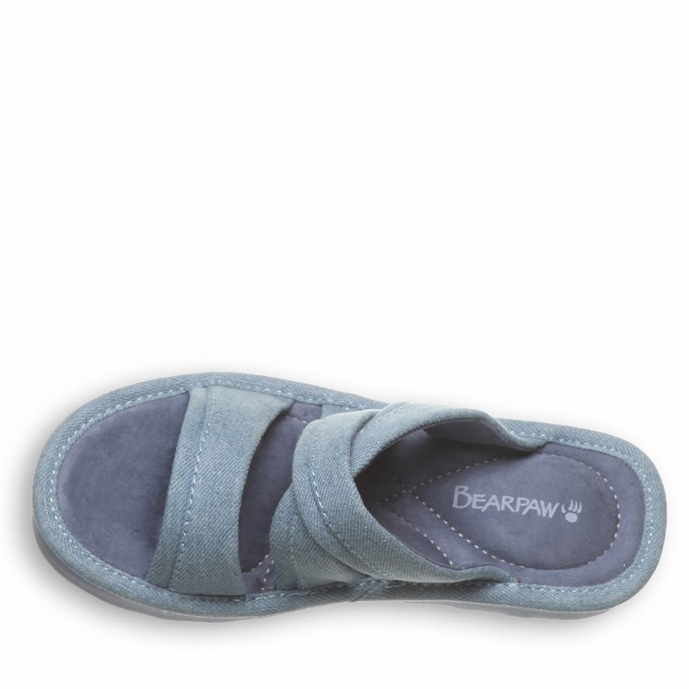 Bearpaw Altitude Women Sandals Blue | JTE756SU