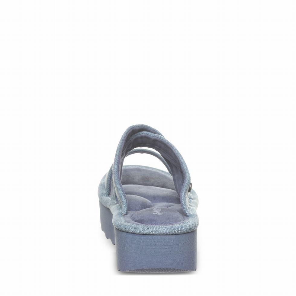 Bearpaw Altitude Women Sandals Blue | JTE756SU