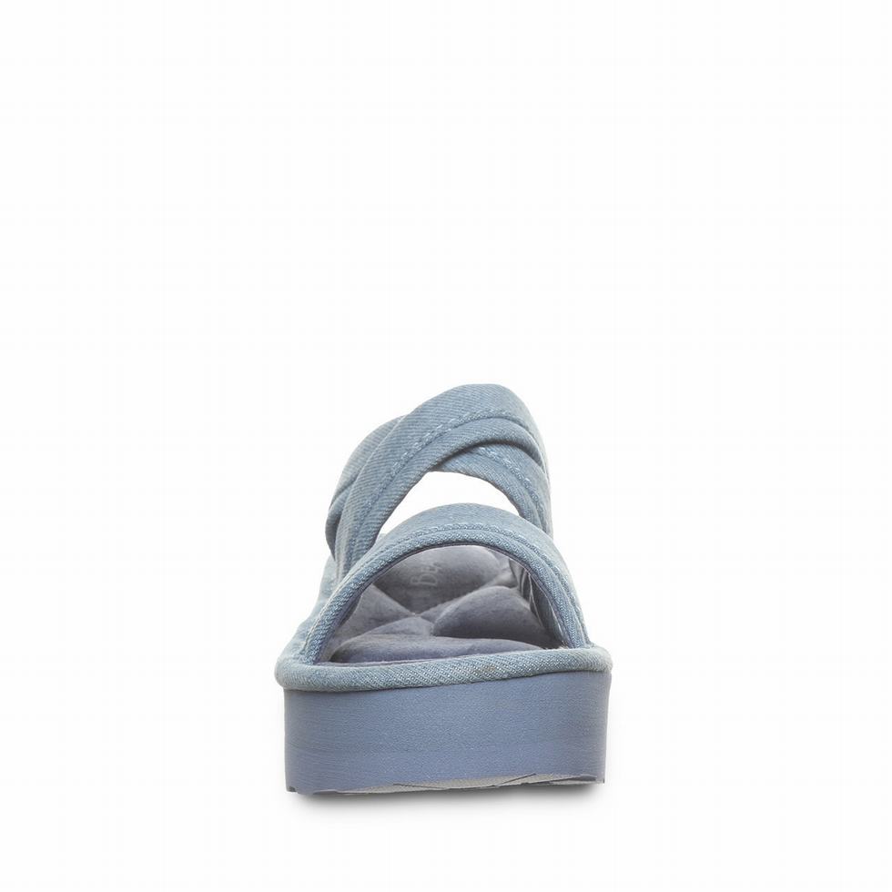 Bearpaw Altitude Women Sandals Blue | JTE756SU