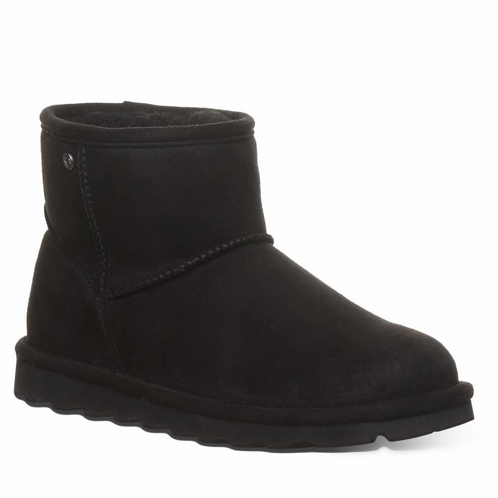 Bearpaw Alyssa Vegan Women Boots Black | KQJ4550QP