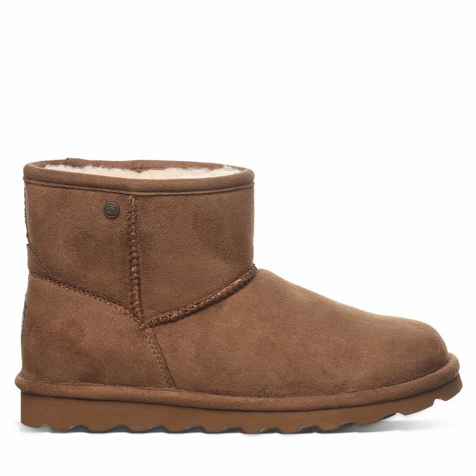 Bearpaw Alyssa Vegan Women Boots Brown | CWQ4770VQ