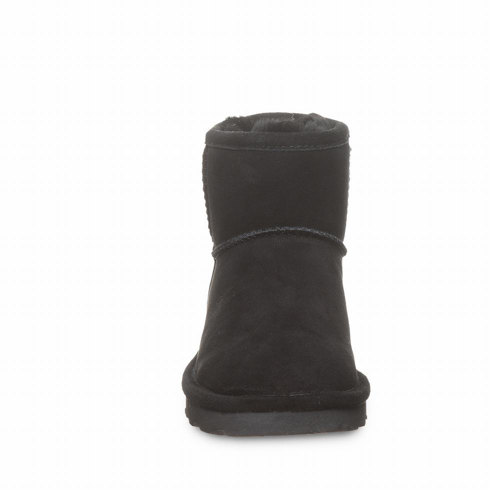 Bearpaw Alyssa Wide Women Boots Black | WCY802YY