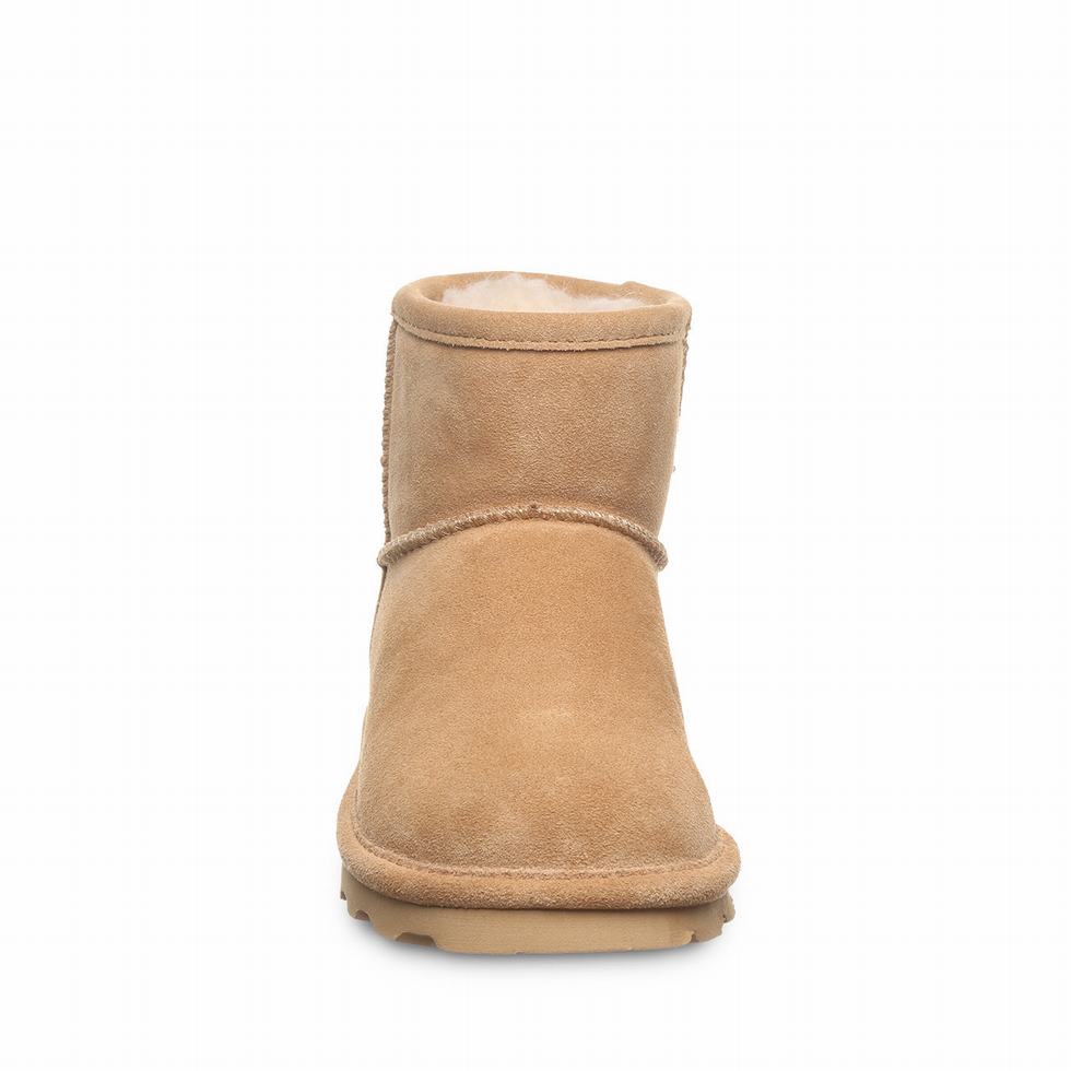 Bearpaw Alyssa Wide Women Boots Brown | VYE1854PG