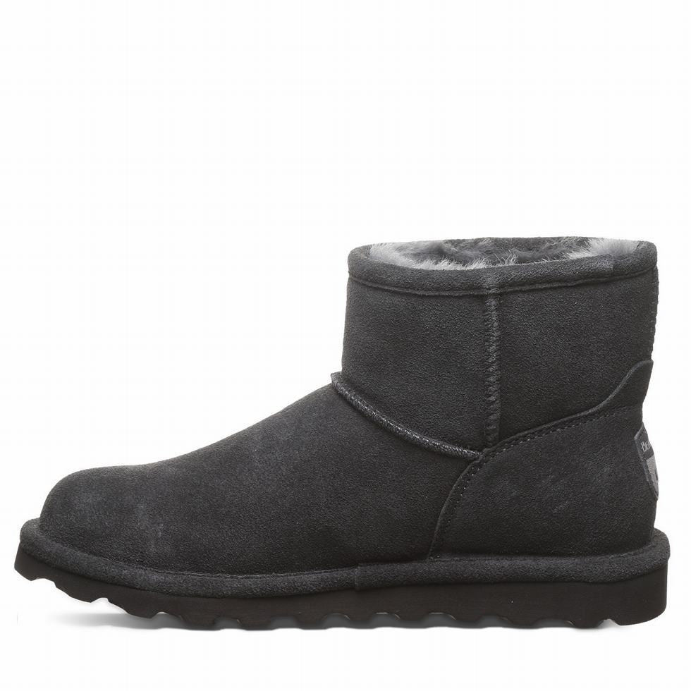 Bearpaw Alyssa Wide Women Boots Gray | CDU895EQ