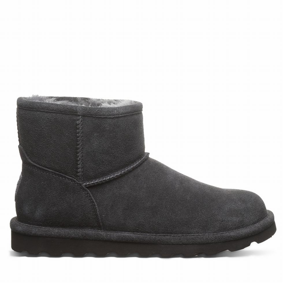 Bearpaw Alyssa Wide Women Boots Gray | CDU895EQ