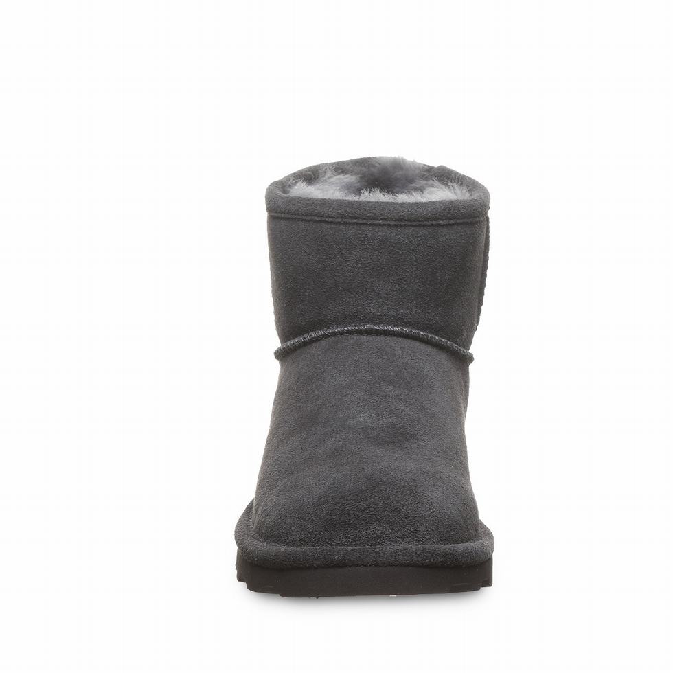 Bearpaw Alyssa Wide Women Boots Gray | CDU895EQ