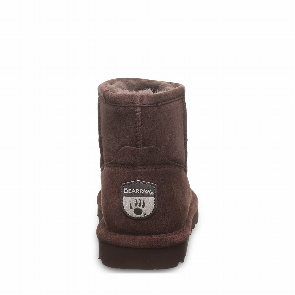 Bearpaw Alyssa Women Booties Brown | BQQ9454GW