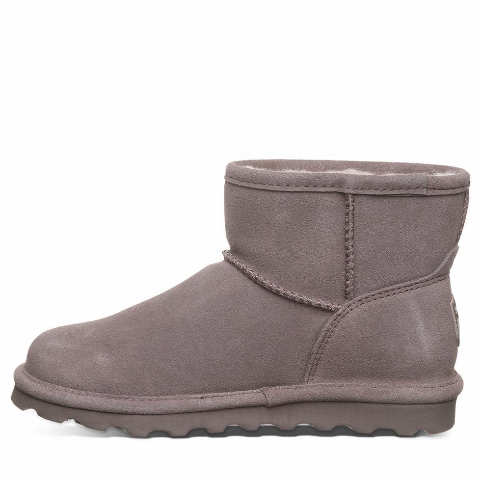 Bearpaw Alyssa Women Booties Grey | RNJ8145VR