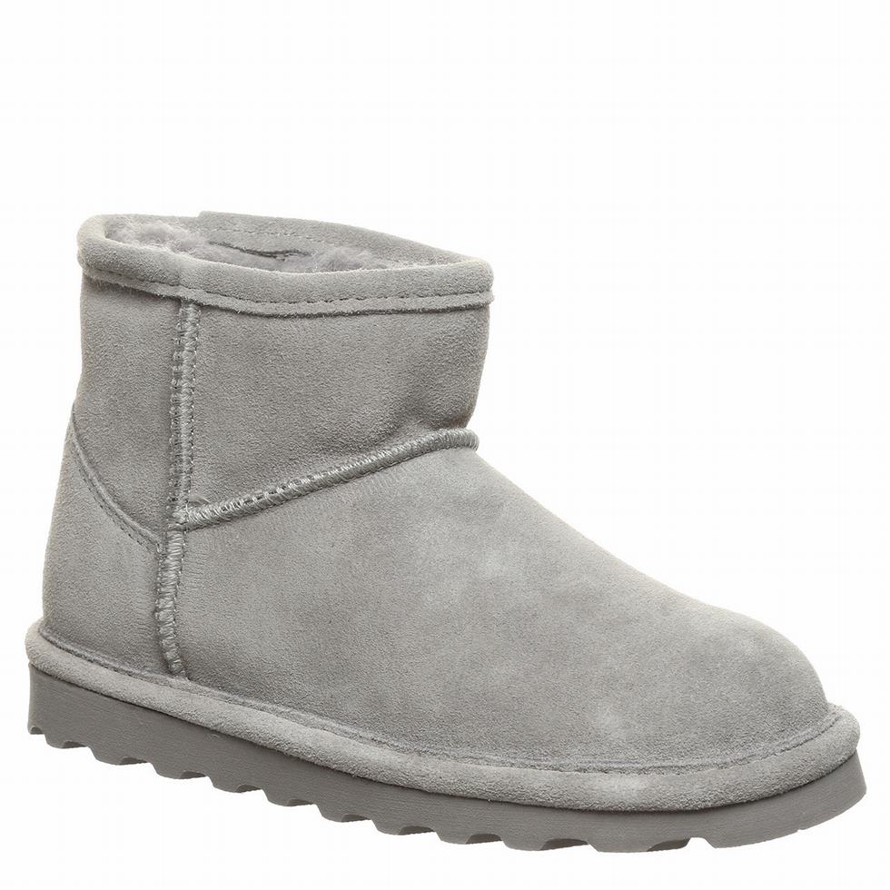 Bearpaw Alyssa Youth Kids\' Boots Grey | DDU7362NA