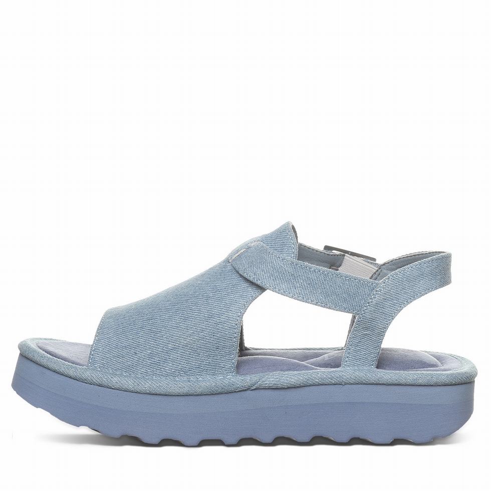 Bearpaw Ascend Women Sandals Blue | KIN7483AX