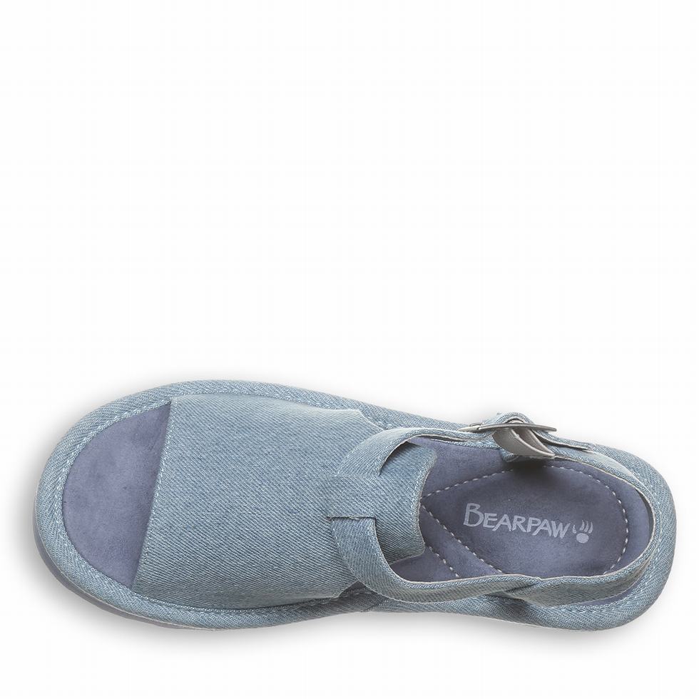 Bearpaw Ascend Women Sandals Blue | KIN7483AX