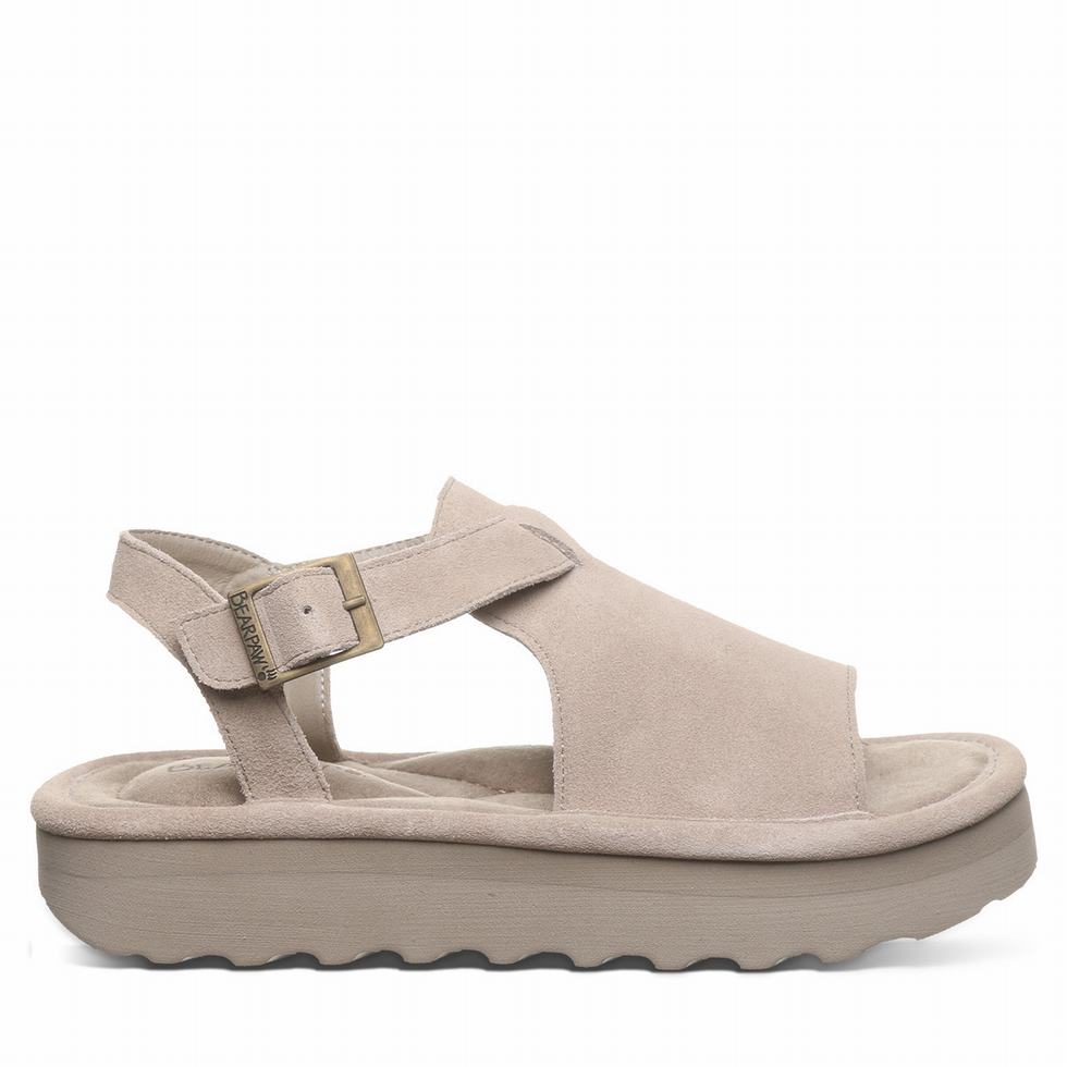 Bearpaw Ascend Women Sandals Grey | QZN9557UT