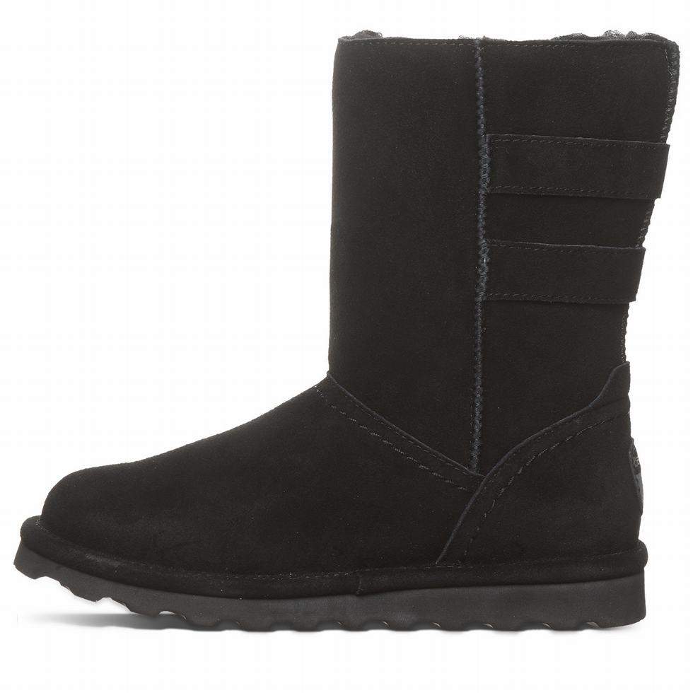 Bearpaw Aurelia Women Boots Black | QSG5956PD