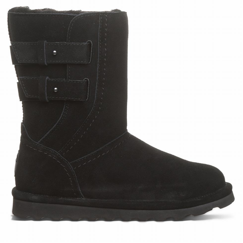 Bearpaw Aurelia Women Boots Black | QSG5956PD