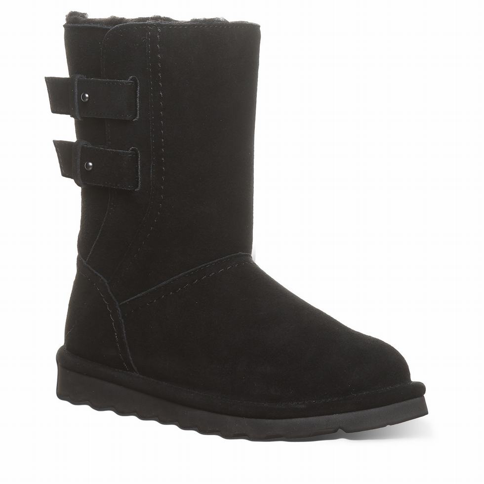 Bearpaw Aurelia Women Boots Black | QSG5956PD