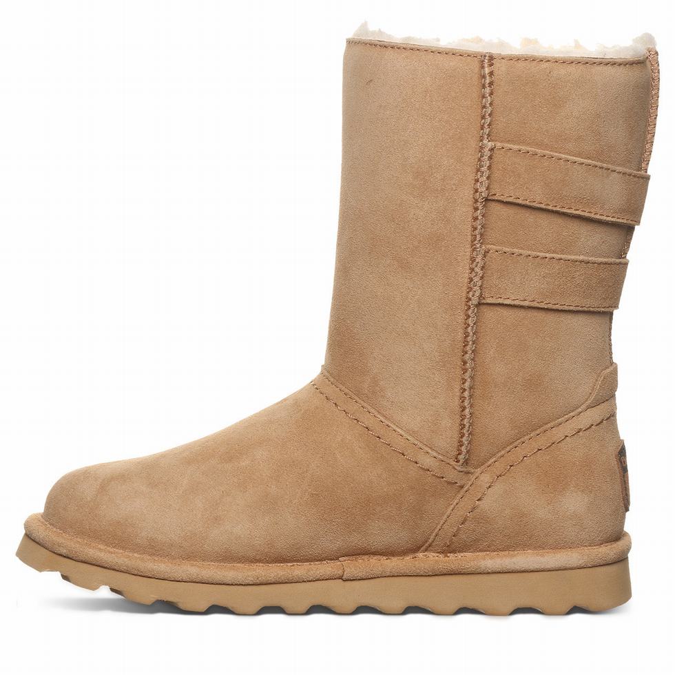 Bearpaw Aurelia Women Boots Brown | WTU8294IT