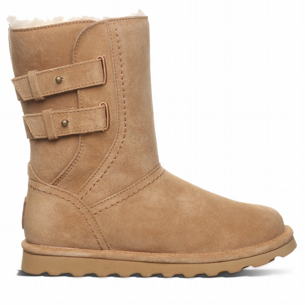 Bearpaw Aurelia Women Boots Brown | WTU8294IT