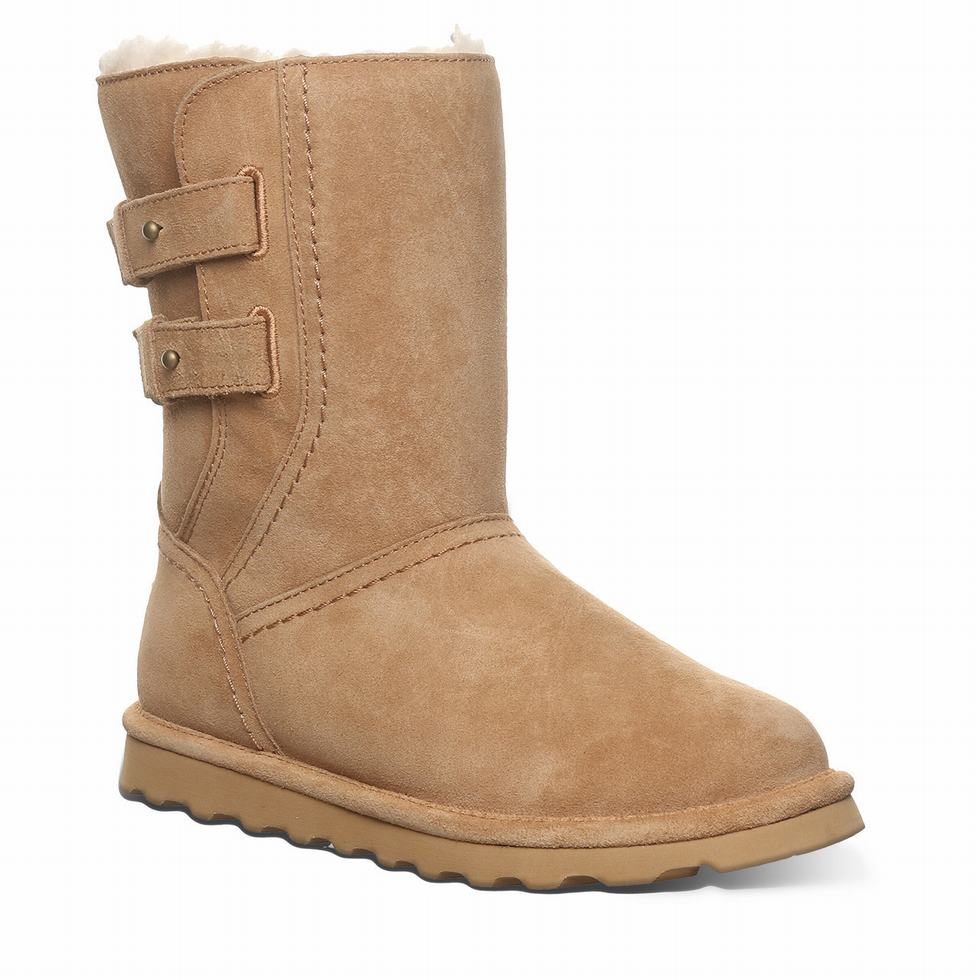 Bearpaw Aurelia Women Boots Brown | WTU8294IT